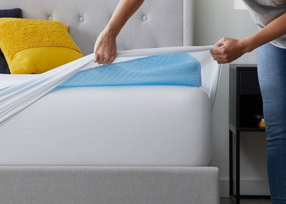 Weekender Cooling Mattress Protector by Malouf