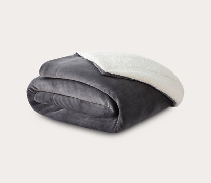 Weekender Sherpa Throw by Malouf