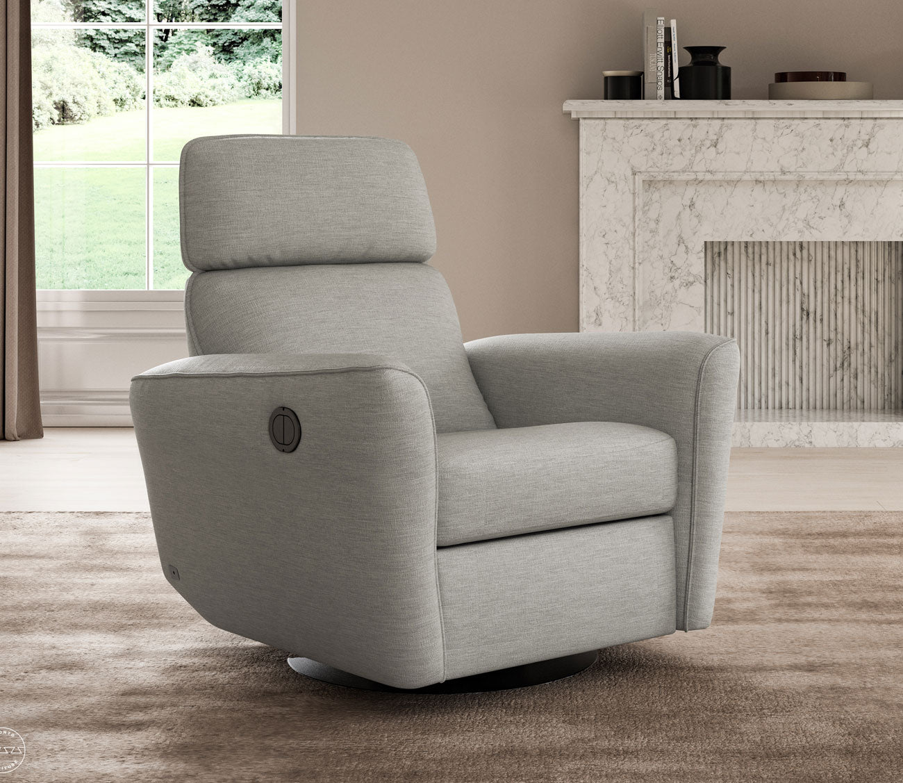 Welted Lounger Recliner Chair