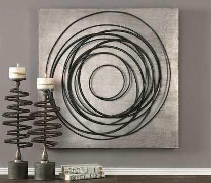 Whirlwind Iron Coils Wall Art by Uttermost