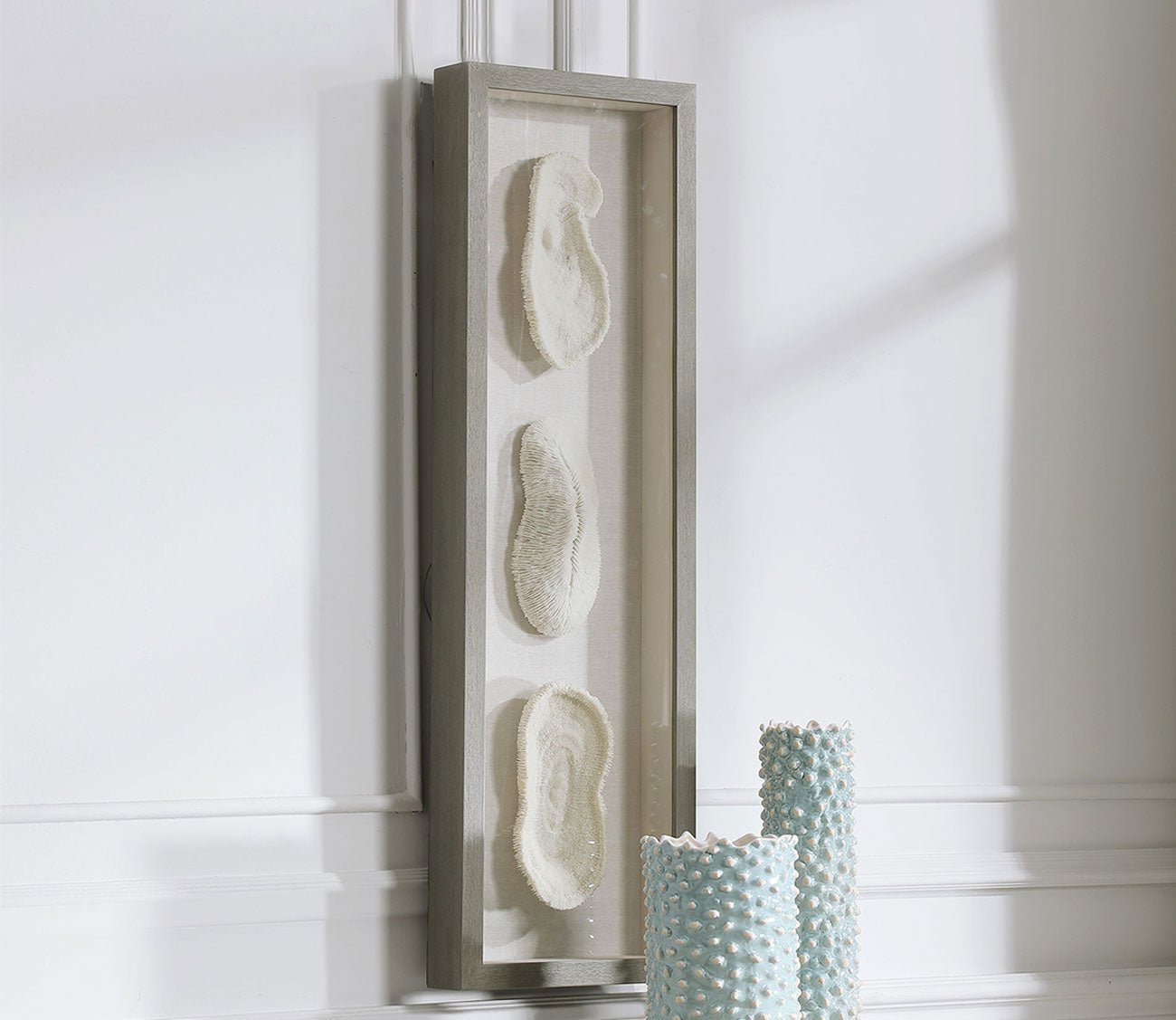 White Coral Shadow Box by Uttermost