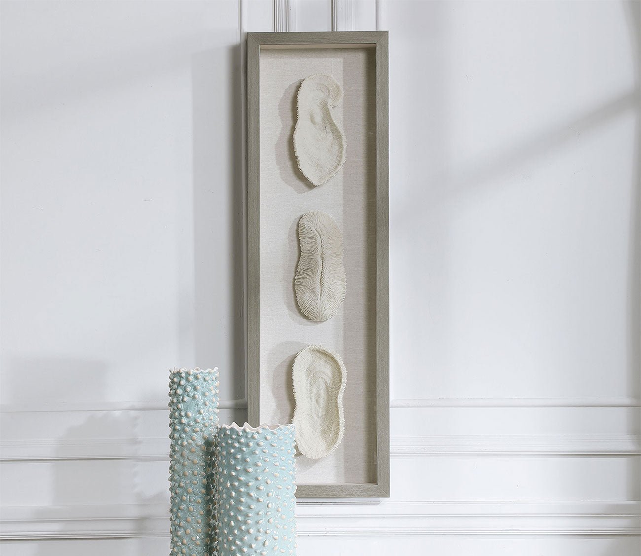 White Coral Shadow Box