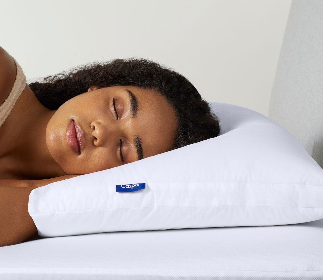White Down Pillow by Casper