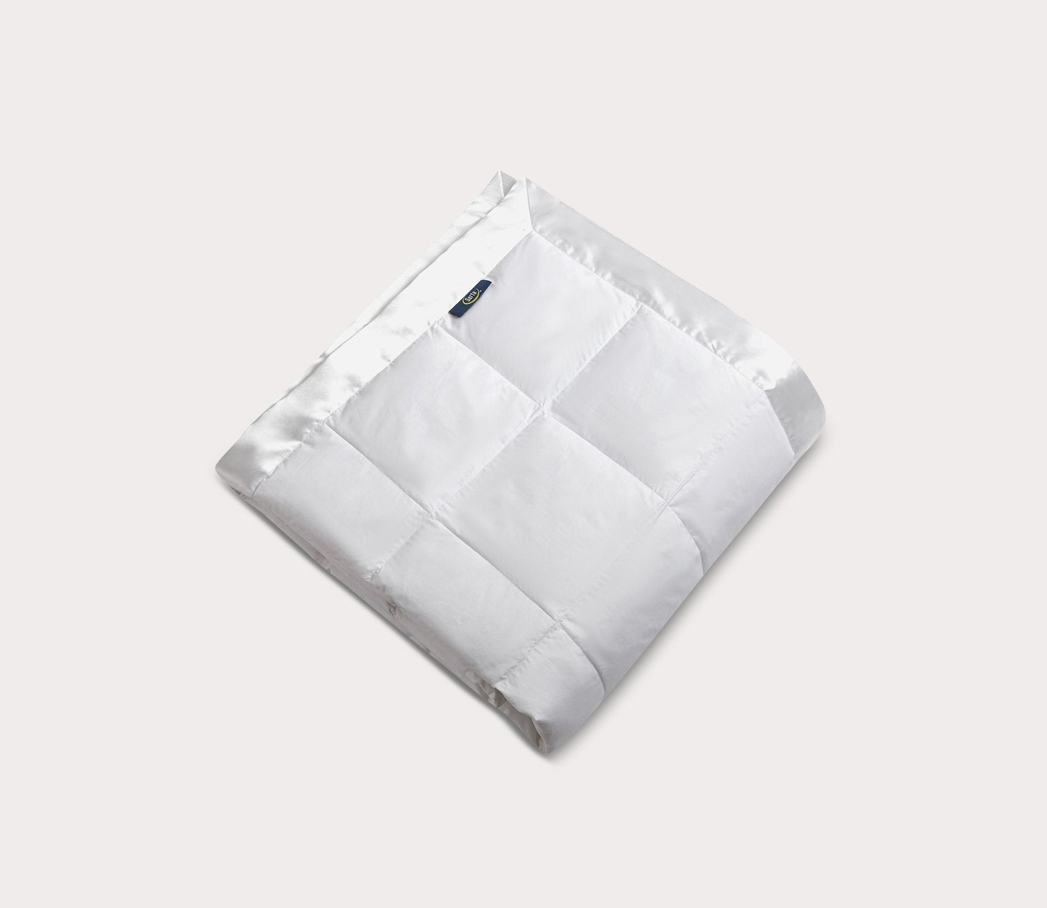 White Goose Feather and White Goose Down Fiber Blanket by Serta