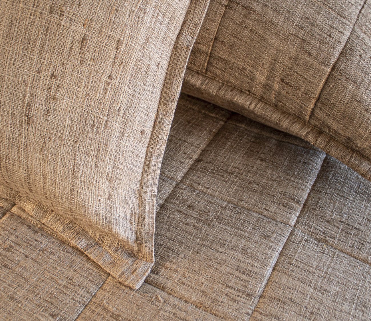 Wild Silk Textured Throw Pillow by Ann Gish