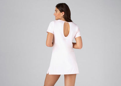 Women’s Elevated Performance Keyhole Sleep Tee Dress by Sheex