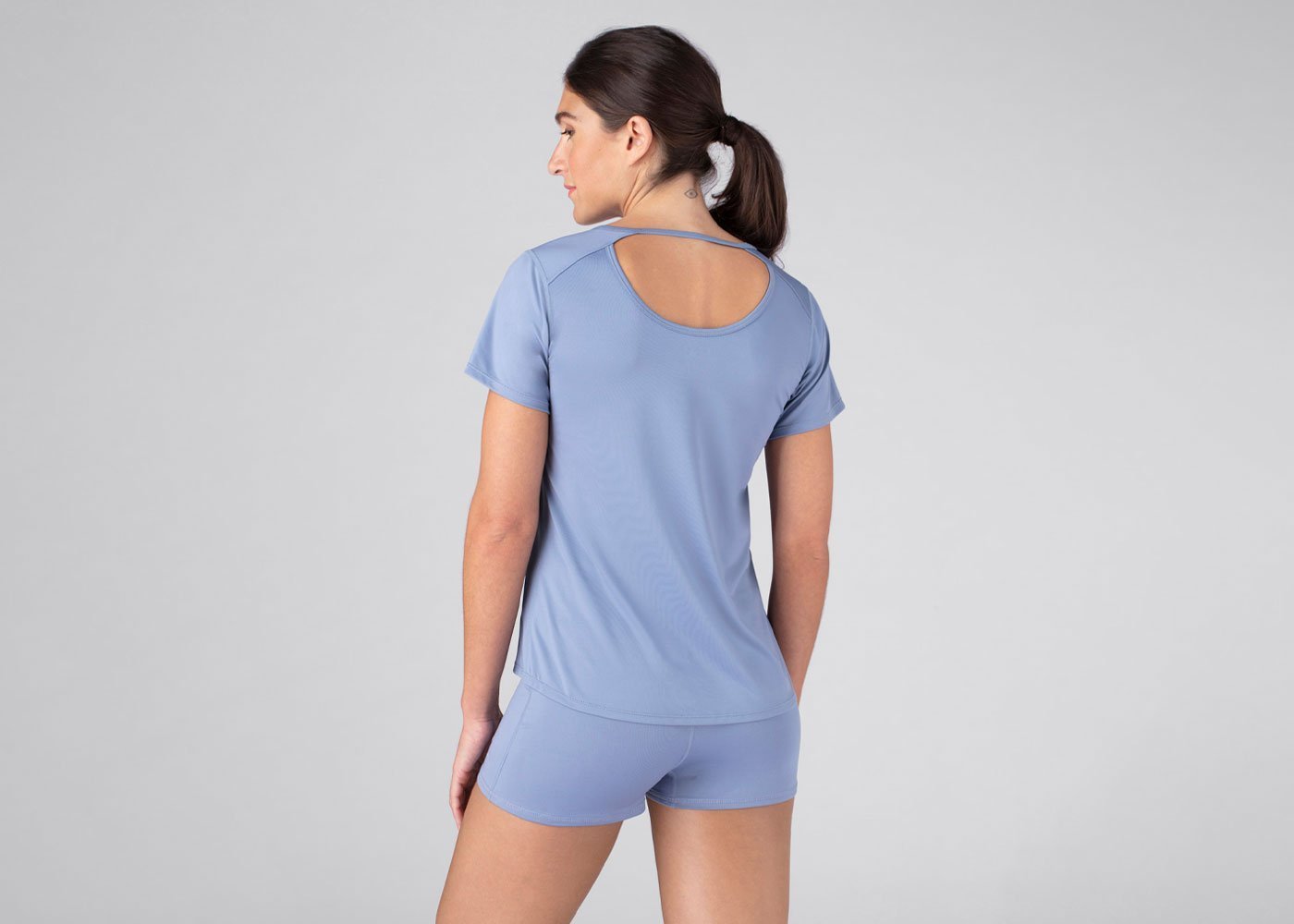 Women’s Elevated Performance Short Sleeve Cutout Tee by Sheex