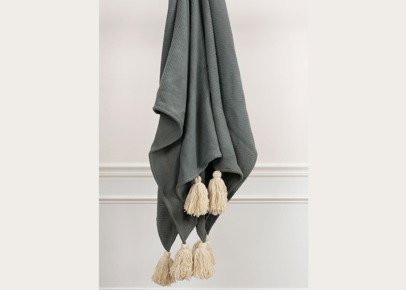 Woven Diagonal Throw Blanket in 10 Colors by Rizzy Home