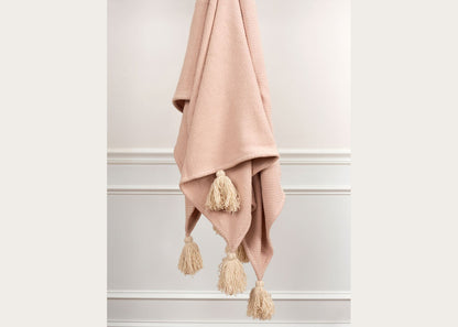 Woven Diagonal Throw Blanket in 10 Colors by Rizzy Home
