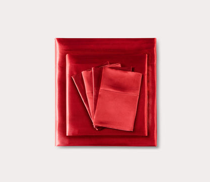 Wrinkle-Free Luxurious Satin Sheet Set by Madison Park Essentials