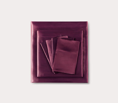 Wrinkle-Free Luxurious Satin Sheet Set by Madison Park Essentials