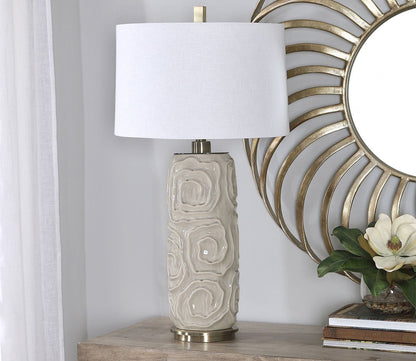 Zade Gray Table Lamp by Uttermost