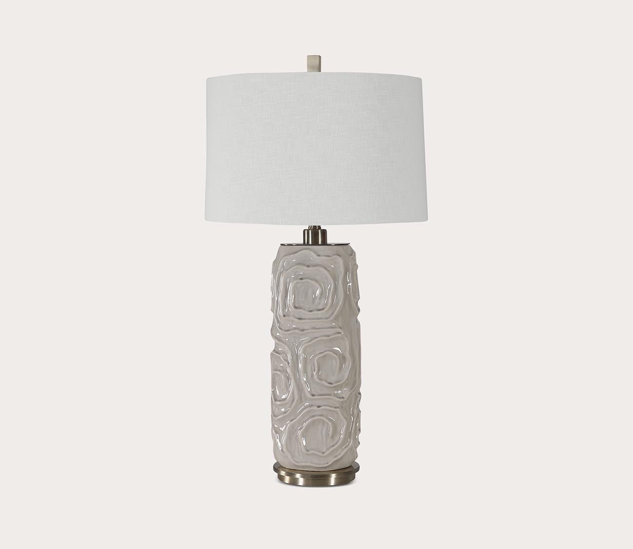 Zade Gray Table Lamp by Uttermost