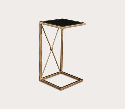 Zafina Gold Accent Table by Uttermost