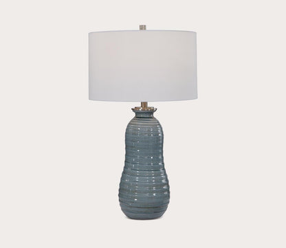 Zaila Light Blue Table Lamp by Uttermost