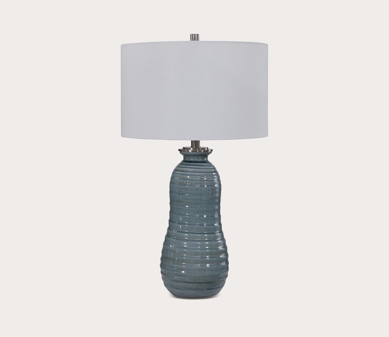 Zaila Light Blue Table Lamp by Uttermost