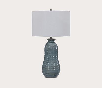 Zaila Light Blue Table Lamp by Uttermost