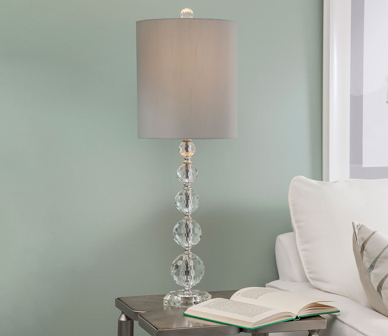 Zenia Glass Table Lamp
