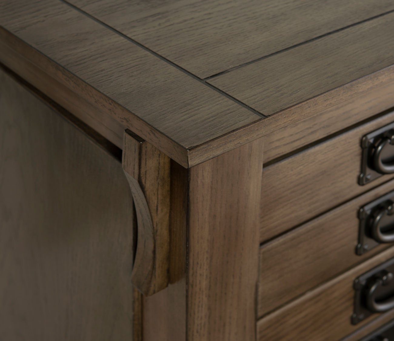 Ziva Wood 8-Drawer Jewelry Armoire by Powell