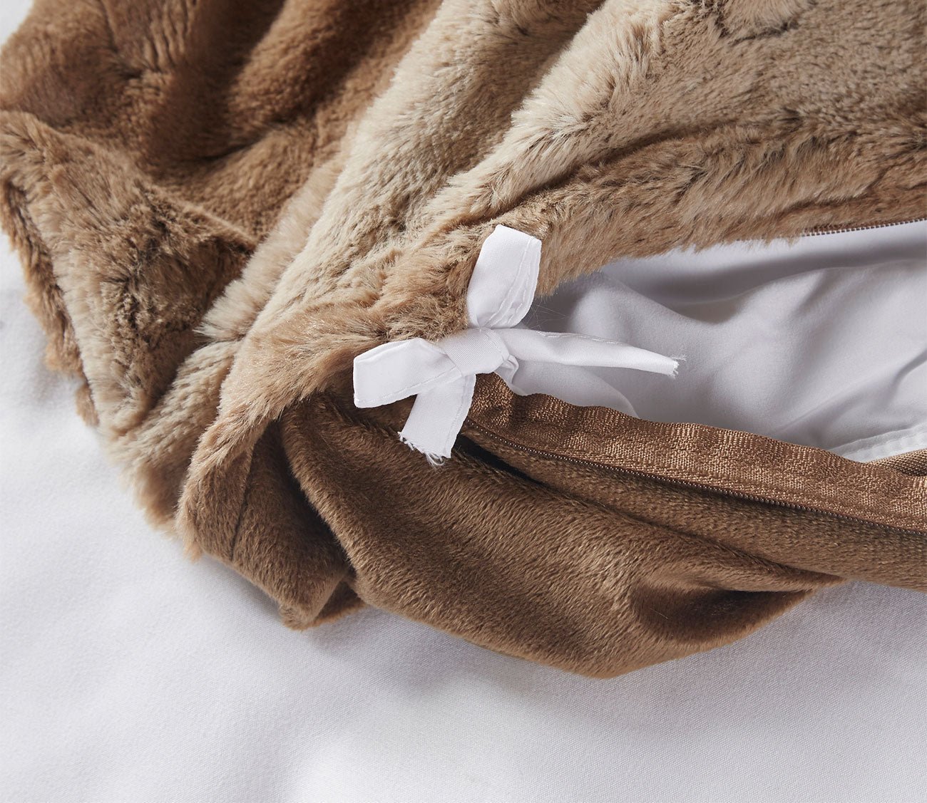 Zuri Weighted Faux Fur Blanket by Beautyrest
