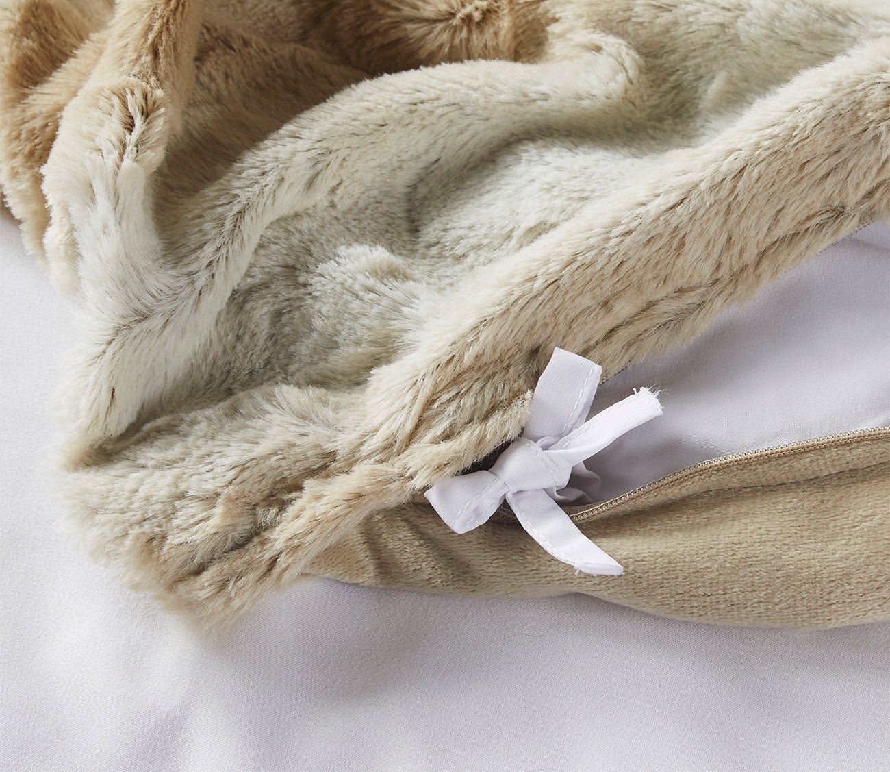 Zuri Weighted Faux Fur Blanket by Beautyrest